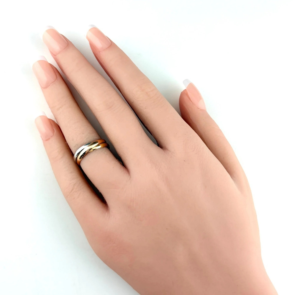 CARTIER Gold Trinity Ring - Picture 4 of 5